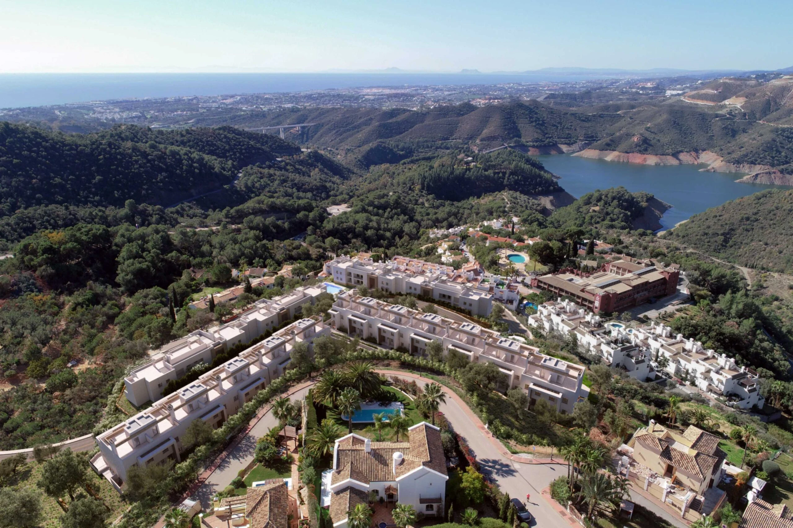 Almazara Views Istán townhouses exterieur panoramisch zeezicht
