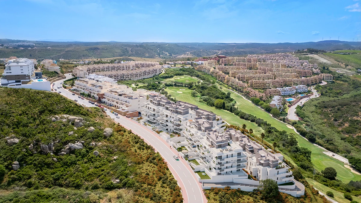 Alonia Manilva — uitzicht op de golfbaan