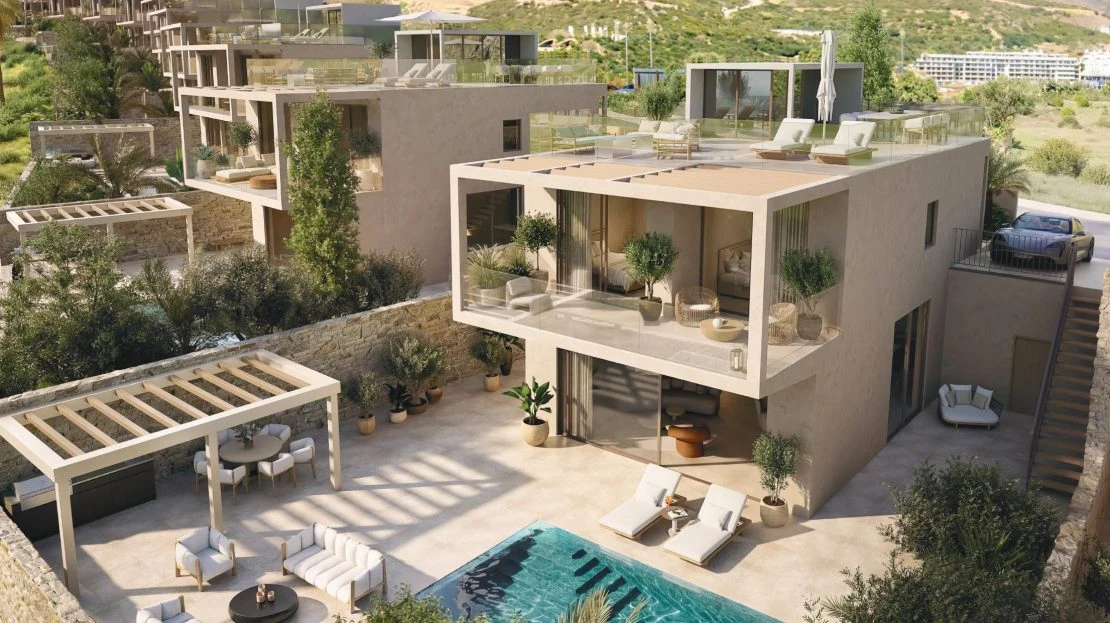 Designvilla met privé zwembad en zeezicht