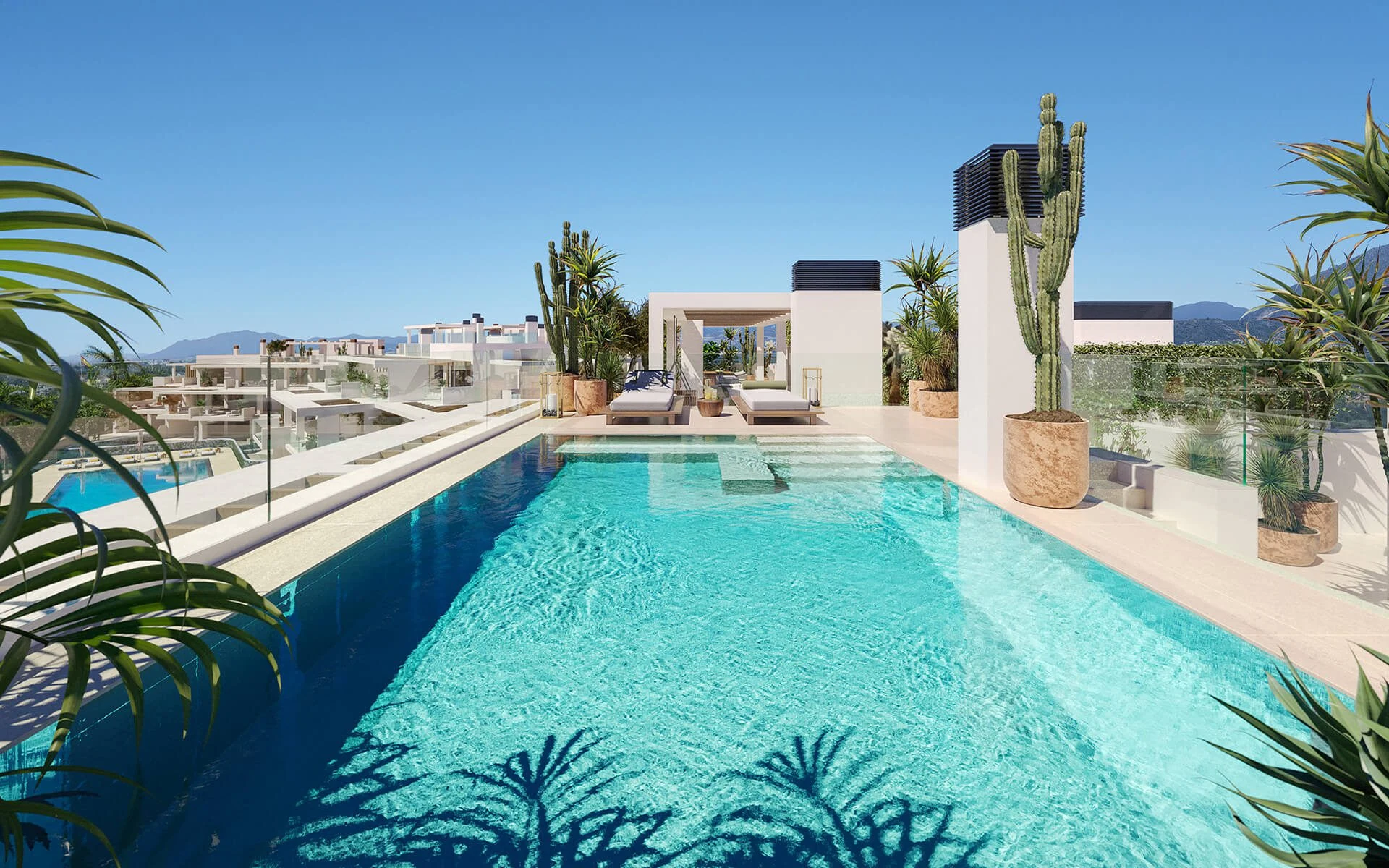 Penthouse zwembad Earth Golden Mile Marbella
