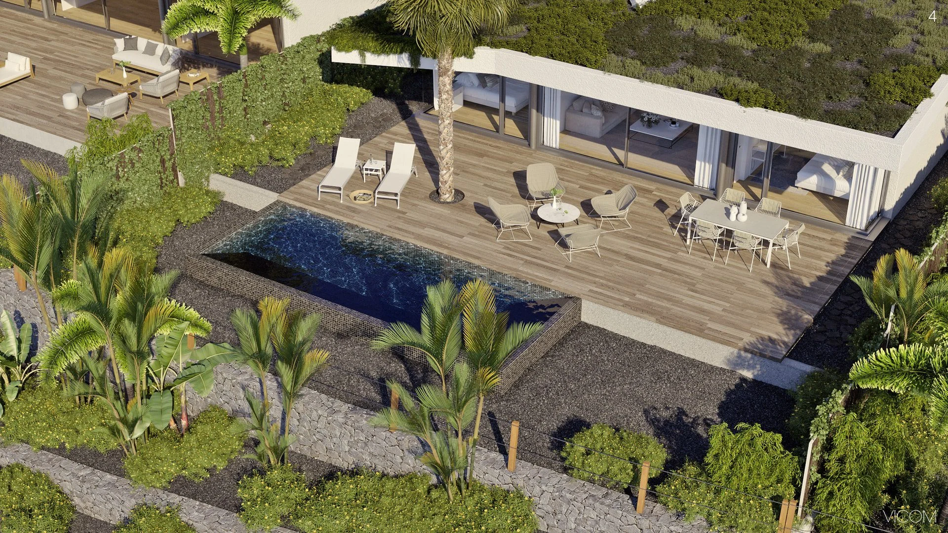Villa exterieur Las Villas del Tenis Abama Tenerife