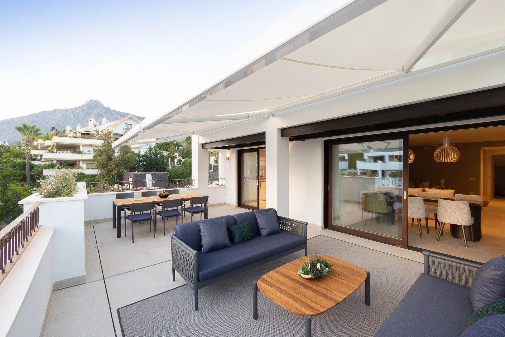 Terras Lomas del Rey Marbella eerste verdieping