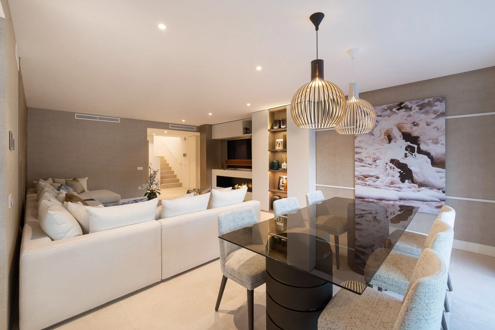 Woonkamer Lomas del Rey Marbella