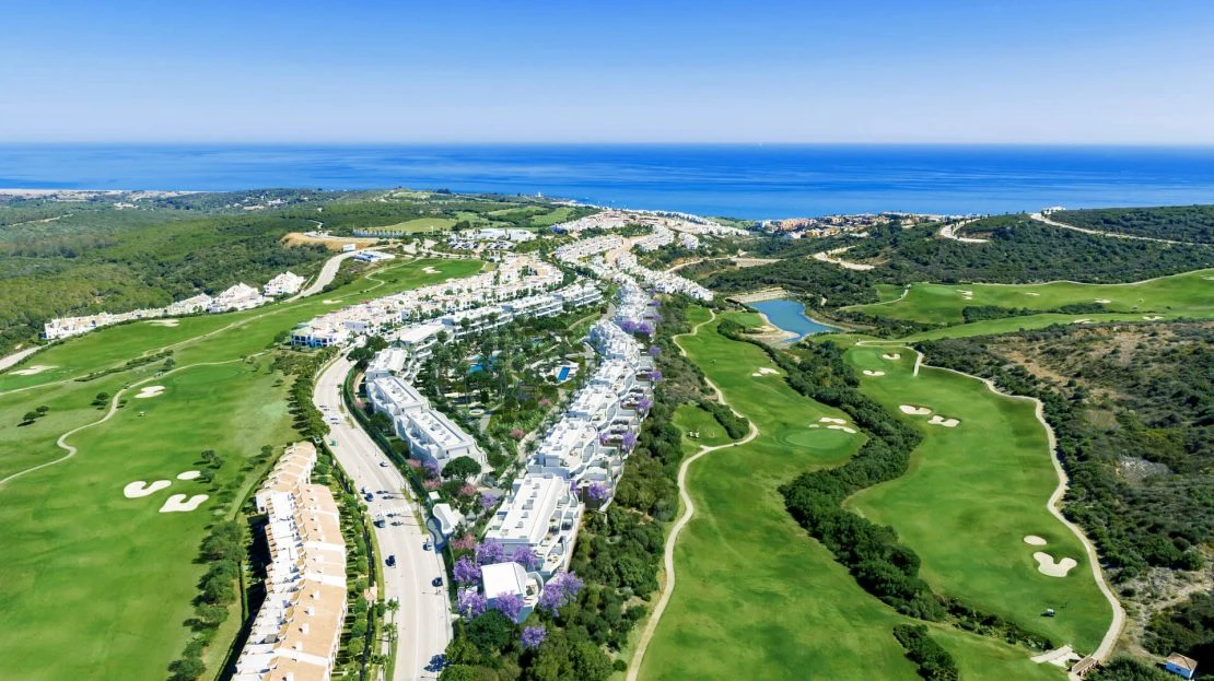 Serenity Alcaidesa — luchtfoto van het complex in La Alcaidesa