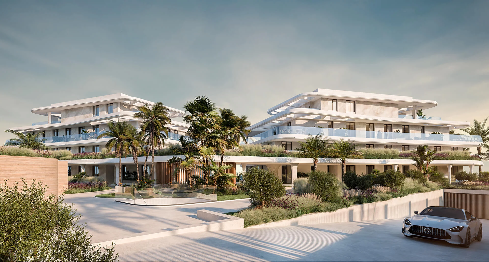 Penthouse-terras met panoramisch uitzicht in Solaia