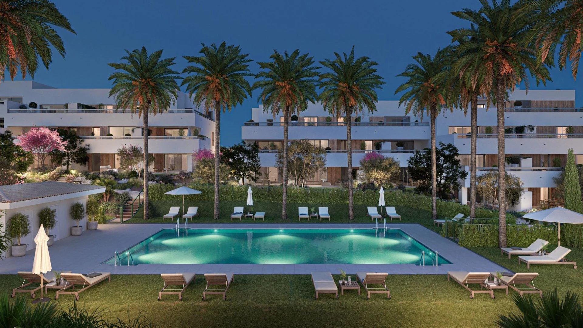 Sunset Bay Estepona gemeenschappelijk zwembad