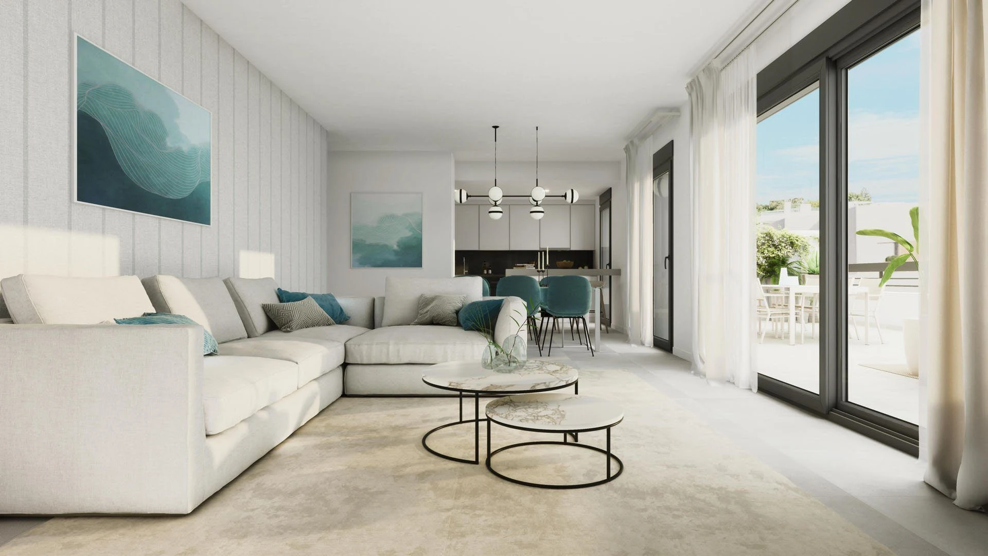Sunset Bay Estepona salon interieur