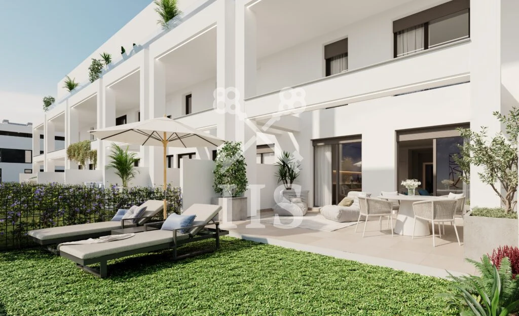 Terras van een Symphony Suites appartement