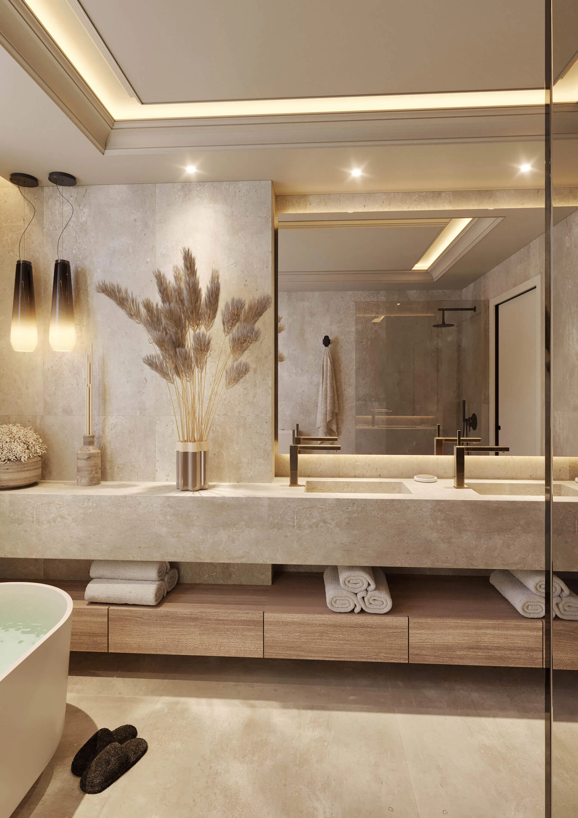 Moderne badkamer in The Palms at Estepona