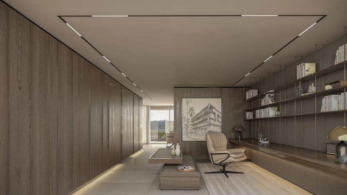 Luxueus interieur van een appartement