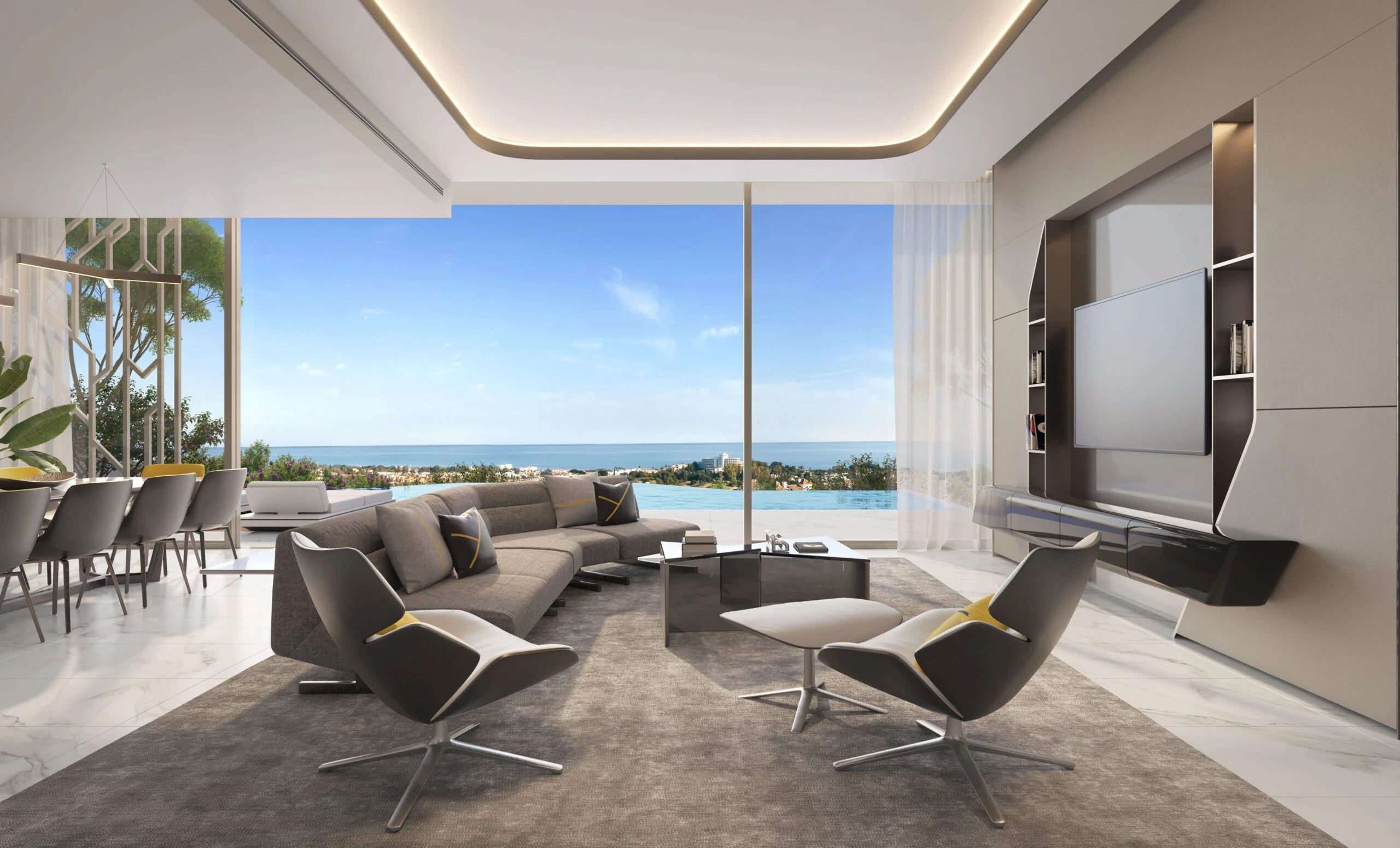 Tierra Viva Benahavís Esmeralda villa interieur living