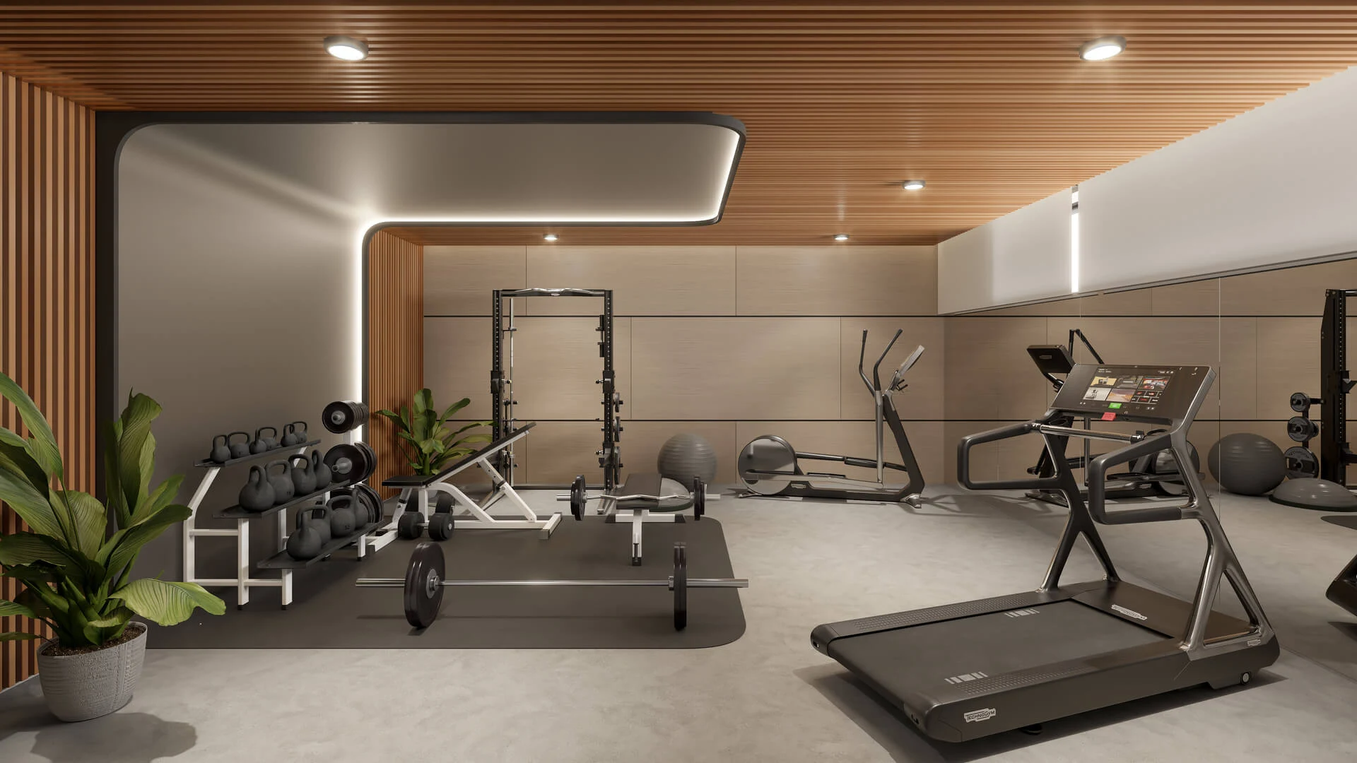 Villa Playa San Pedro kelder fitnessruimte gym